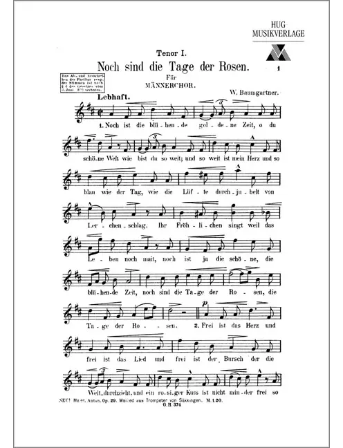 Noch sind die Tage der Rosen